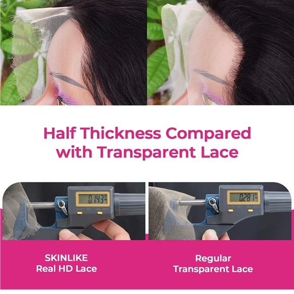 5x5 16” bodywave HD closure - Picture 6 of 6